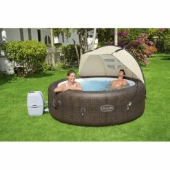 Auvent Pour Spa Gonflable Bestway Lay-Z-Spa -Piscine Soldes 2024 auvent pour spa gonflable bestway lay z spa 2