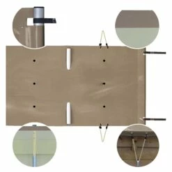 Bâche à Barres Pour Piscine Bois