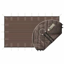 Bâche D'hivernage Filtrante Classic Sandows + Pitons Douille