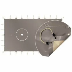 Bâche D'hivernage Opaque Classic Sandows + Pitons Gazon