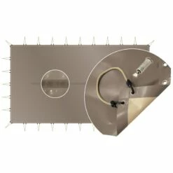 Bâche D'hivernage Opaque Luxe Sandows + Pitons Douille