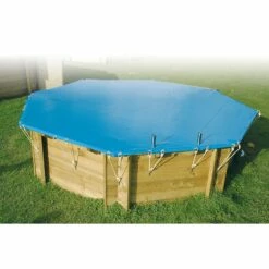 Bâche D'hivernage Pour Piscine Bois Ubbink Octogonale