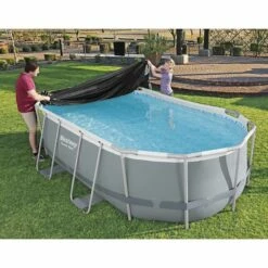 Bâche De Protection Pour Piscine Bestway Ovale -Piscine Soldes 2024 bache de protection pour piscine bestway ovale 2