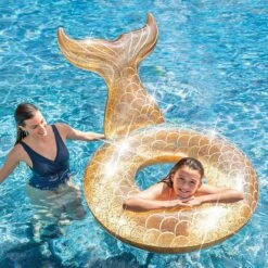 Bouée Sirène à Paillettes Glitter Intex 7 Bouée Sirène à Paillettes Glitter Intex -Piscine Soldes 2024 bouee sirene a paillettes glitter intex 2