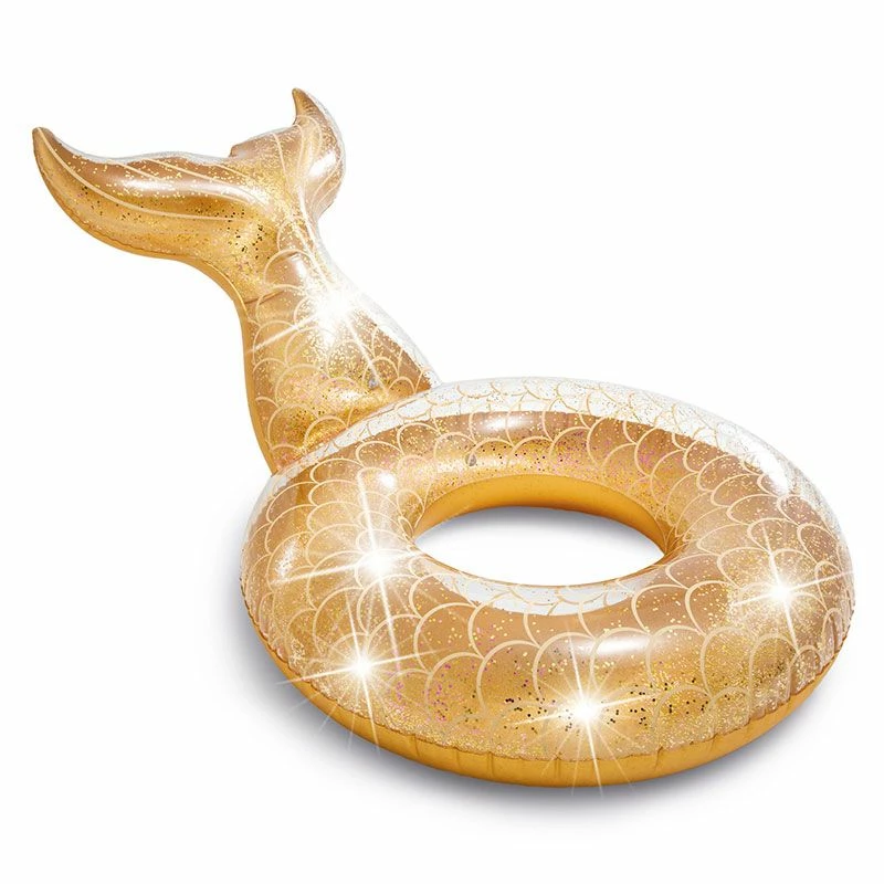Bouée Sirène à Paillettes Glitter Intex 3 Bouée Sirène à Paillettes Glitter Intex