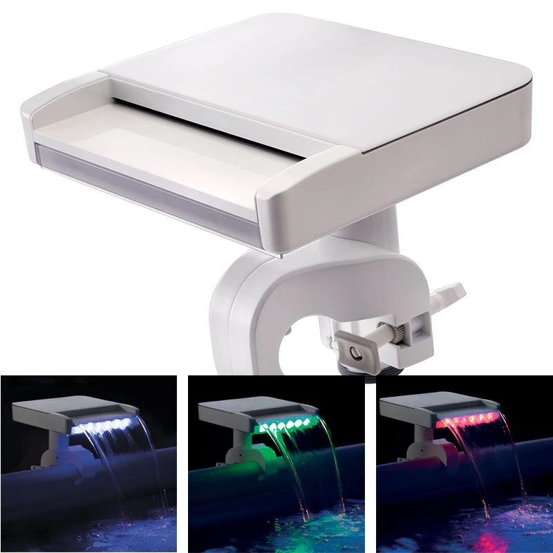 Cascade Piscine Intex LED Multicolore Luxe 3 Cascade Piscine Intex LED Multicolore Luxe