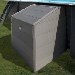 Coffre De Filtration Pour Piscine Bois Composite
