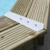 Finition De Margelles Aluminium Ubbink Pour Piscines Bois -Piscine Soldes 2024 finition de margelles aluminium ubbink pour piscines bois