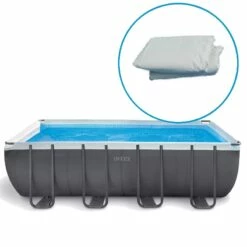 Liner Pour Piscine Intex Ultra Silver Tubulaire Rectangulaire
