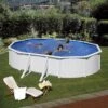 GRE Piscine Acier Gré Fidji Ovale -Piscine Soldes 2024 piscine acier gre fidji ovale