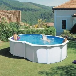 Piscine Soldes 2024 39 GRE Piscine Acier Gré Varadero Forme Huit