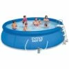 Piscine Autoportée Intex Easy Set 4,57 X H1,07m -Piscine Soldes 2024 piscine autoportee intex easy set 457 x h107m