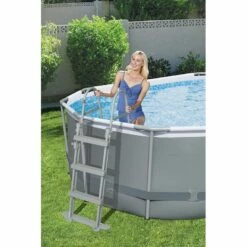 Piscine Bestway Ovale Power Steel 4,27 X 2,50 H1,00m -Piscine Soldes 2024 piscine bestway ovale power steel 427 x 250 h100m 3