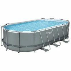Piscine Bestway Ovale Power Steel 5,49 X 2,74 H1,22m