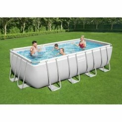 Piscine Bestway Rectangulaire Power Steel 4,88 X 2,44 H1,22m -Piscine Soldes 2024 piscine bestway rectangulaire power steel 488 x 244 h122m 2