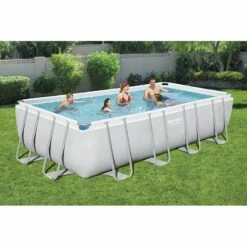 Piscine Bestway Rectangulaire Power Steel 5,49 X 2,74 H1,22m -Piscine Soldes 2024 piscine bestway rectangulaire power steel 549 x 274 h122m 2