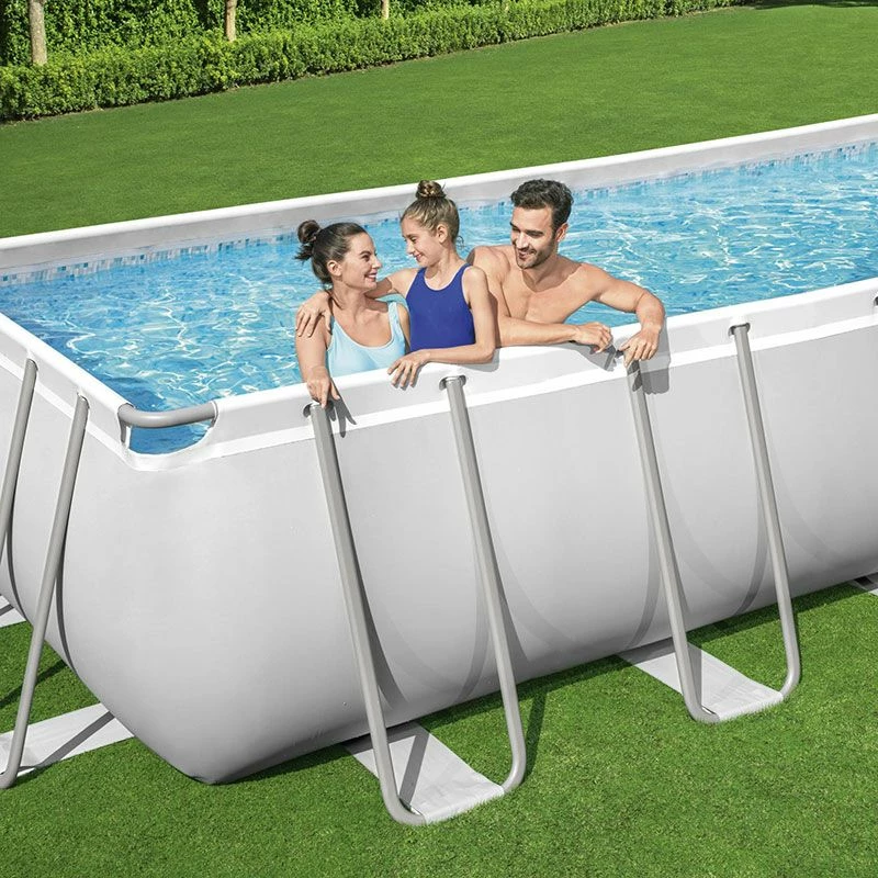 Piscine Bestway Rectangulaire Power Steel 6,40 X 2,74 H1,32m 10 Piscine Bestway Rectangulaire Power Steel 6,40 X 2,74 H1,32m – Image 8