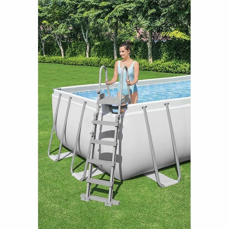 Piscine Bestway Rectangulaire Power Steel 6,40 X 2,74 H1,32m 11 Piscine Bestway Rectangulaire Power Steel 6,40 X 2,74 H1,32m – Image 9