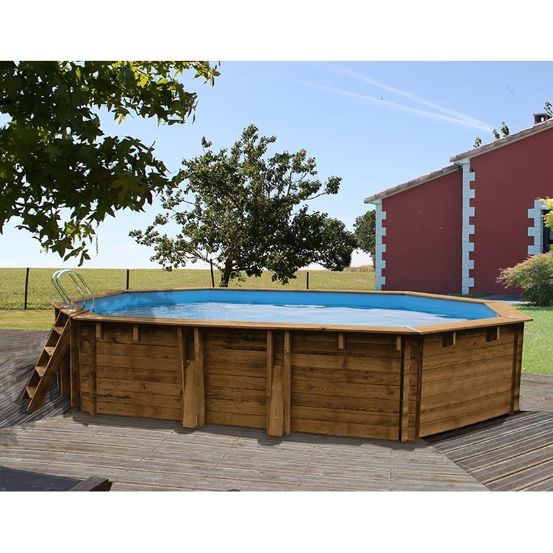 Piscine Bois Alista 5,00 X 3,00 X H1,30m 5 Piscine Bois Alista 5,00 X 3,00 X H1,30m – Image 3