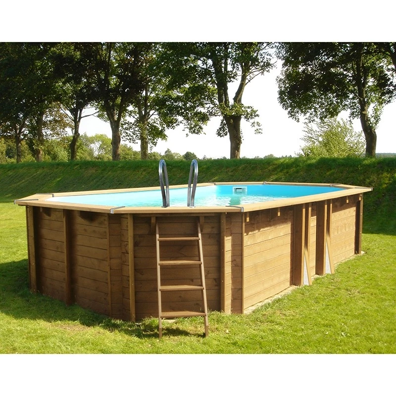 Piscine Bois Alista 5,00 X 3,00 X H1,30m 6 Piscine Bois Alista 5,00 X 3,00 X H1,30m – Image 4