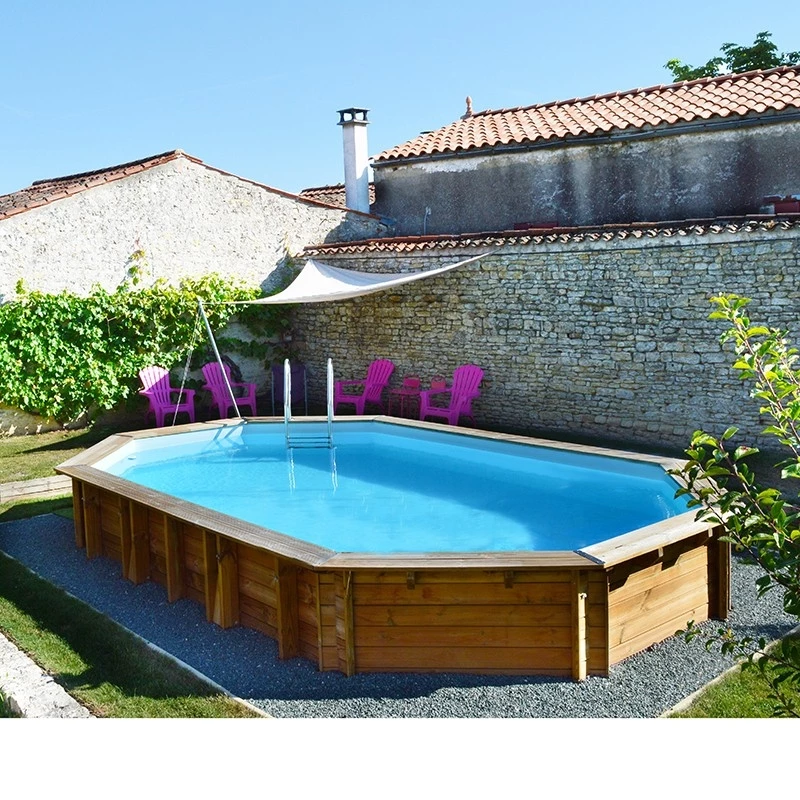 Piscine Bois Alista 5,00 X 3,00 X H1,30m 3 Piscine Bois Alista 5,00 X 3,00 X H1,30m