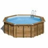 Piscine Bois Ananas 4,28 X H1,17m -Piscine Soldes 2024 piscine bois ananas 428 x h117m