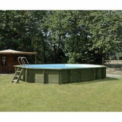Piscine Bois Avocado 6,56 X 4,56 X H1,31m -Piscine Soldes 2024 piscine bois avocado 656 x 456 x h131m 3