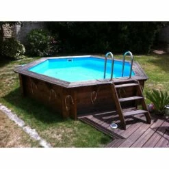 Ubbink Piscine Bois Azura 4,10 X H1,20m -Piscine Soldes 2024 piscine bois azura 410 x h120m 6