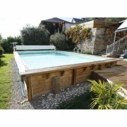 Ubbink Piscine Bois Azura 5,05 X 3,50 X H1,26m 11 Ubbink Piscine Bois Azura 5,05 X 3,50 X H1,26m -Piscine Soldes 2024 piscine bois azura 505 x 350 x h126m 2