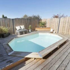 Ubbink Piscine Bois Azura 6,10 X 4,00 X H1,20m -Piscine Soldes 2024 piscine bois azura 610 x 400 x h120m 4