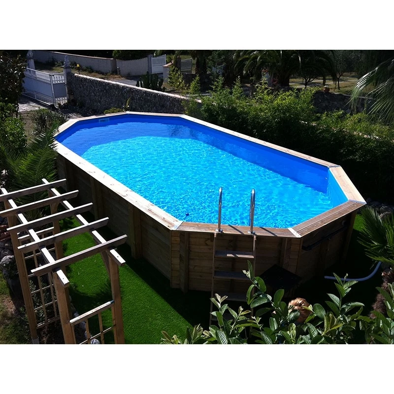 Ubbink Piscine Bois Azura 7,50 X 4,00 X H1,30m 5 Ubbink Piscine Bois Azura 7,50 X 4,00 X H1,30m – Image 3