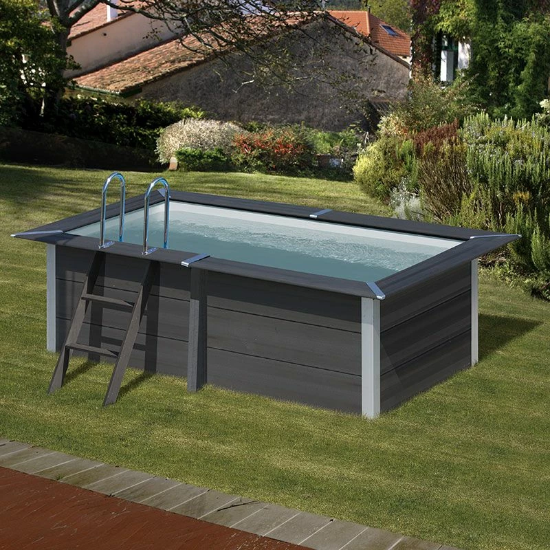 Piscine Bois Composite Avant Garde Gre 3,26 X 1,86 X H0,96m 4 Piscine Bois Composite Avant Garde Gre 3,26 X 1,86 X H0,96m – Image 2