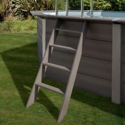 Piscine Bois Composite Avant Garde Gre 4,10 X H1,24m -Piscine Soldes 2024 piscine bois composite avant garde gre 410 x h124m 2