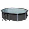 Piscine Bois Composite Avant Garde Gre 5,24 X 3,86 X H1,24m -Piscine Soldes 2024 piscine bois composite avant garde gre 524 x 386 x h124m