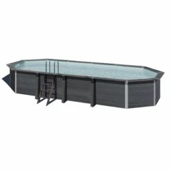Piscine Bois Composite Avant Garde Gre 8,04 X 3,86 X H1,24m