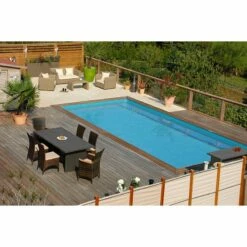 Piscine Bois Evora 6,20 X 4,20 X H1,33m