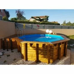 Ubbink Piscine Bois Lagon 4,50 X H1,20m -Piscine Soldes 2024 piscine bois lagon 450 x h120m 1