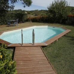 Ubbink Piscine Bois Lagon 5,50 X 4,00 X H1,20m -Piscine Soldes 2024 piscine bois lagon 550 x 400 x h120m 6