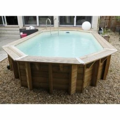 Ubbink Piscine Bois Lagon 5,50 X 4,00 X H1,20m -Piscine Soldes 2024 piscine bois lagon 550 x 400 x h120m 8