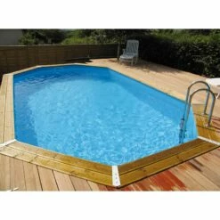 Ubbink Piscine Bois Lagon 6,70 X 4,00 X H1,30m -Piscine Soldes 2024 piscine bois lagon 670 x 400 x h130m 3