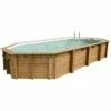 Ubbink Piscine Bois Lagon 8,20 X 4,70 X H1,30m -Piscine Soldes 2024 piscine bois lagon 820 x 470 x h130m