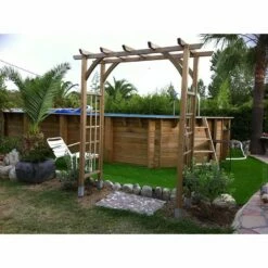 Ubbink Piscine Bois Lagon 8,20 X 4,70 X H1,30m -Piscine Soldes 2024 piscine bois lagon 820 x 470 x h130m 4