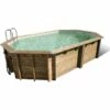 Ubbink Piscine Bois Ocea 5,50 X 3,55 X H1,20m -Piscine Soldes 2024 piscine bois ocea 550 x 355 x h120m