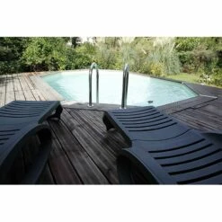 Ubbink Piscine Bois Ocea 6,10 X 4,00 X H1,30m -Piscine Soldes 2024 piscine bois ocea 610 x 400 x h130m 5