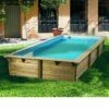 Ubbink Piscine Bois Sunwater 5,55 X 3,00 X H1,40m -Piscine Soldes 2024 piscine bois sunwater 555 x 300 x h140m