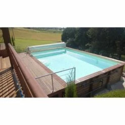 Ubbink Piscine Bois Sunwater 5,55 X 3,00 X H1,40m -Piscine Soldes 2024 piscine bois sunwater 555 x 300 x h140m 5