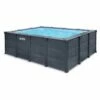 Piscine Intex Graphite 4,00 X 3,00 H1,24m Rectangulaire -Piscine Soldes 2024 piscine intex graphite 400 x 300 h124m rectangulaire