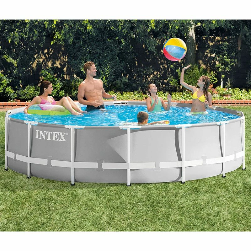 Piscine Tubulaire Intex Prism Frame 4,57 X H1,07m 4 Piscine Tubulaire Intex Prism Frame 4,57 X H1,07m – Image 2