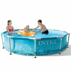 Piscine Tubulaire Intex Ocean 3,05 X H0,76m -Piscine Soldes 2024 piscine tubulaire intex ocean 305 x h076m 3