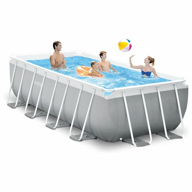 Piscine Tubulaire Intex Prism Frame 4,00 X 2,00 X H1,22m 4 Piscine Tubulaire Intex Prism Frame 4,00 X 2,00 X H1,22m – Image 2